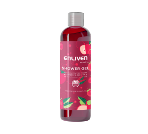 Enliven Naturals Shower Gel Raspberry Apple 500ml