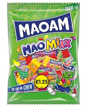 Maoam MaoMixx 140g £1.25 PMP