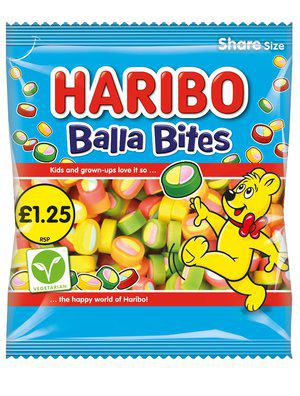 Haribo Balla Bites 140g £1.25 PMP