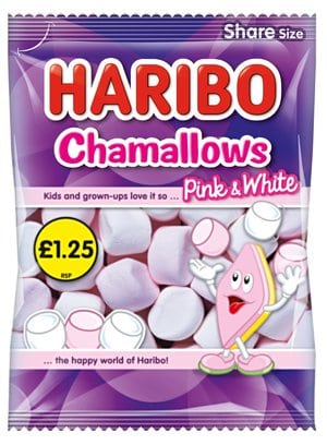 Haribo Chamallows Pink & White 140g £1.25 PMP