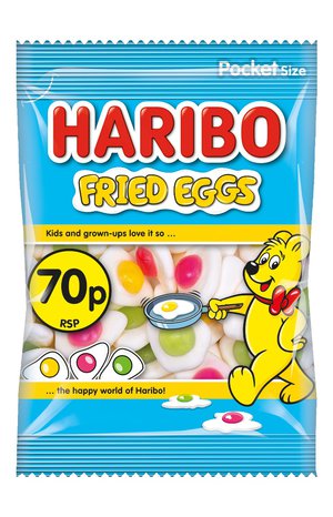 Haribo Fried Eggs 60g 70p PMP