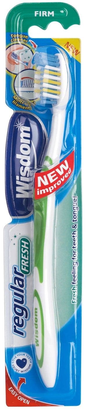 Wisdom Regular Fresh Toothbrush Firm Texture