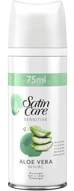 Gillette Satin Care Shave Gel for Women Aloe Vera 75ml