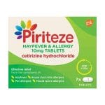 Piriteze hayfever medication wholesale