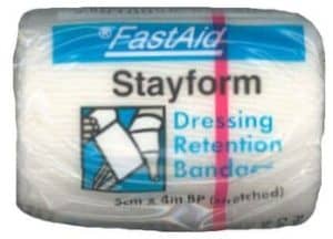 Fast Aid Stayform Bandage 5cm x 4m BP