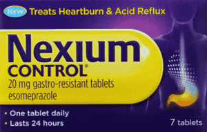 Nexium 20mg Tabs 7's