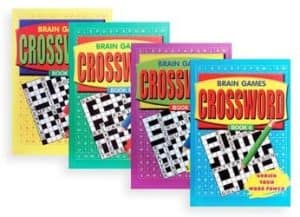 A5 Crossword Book 4 Titles 144 Pages