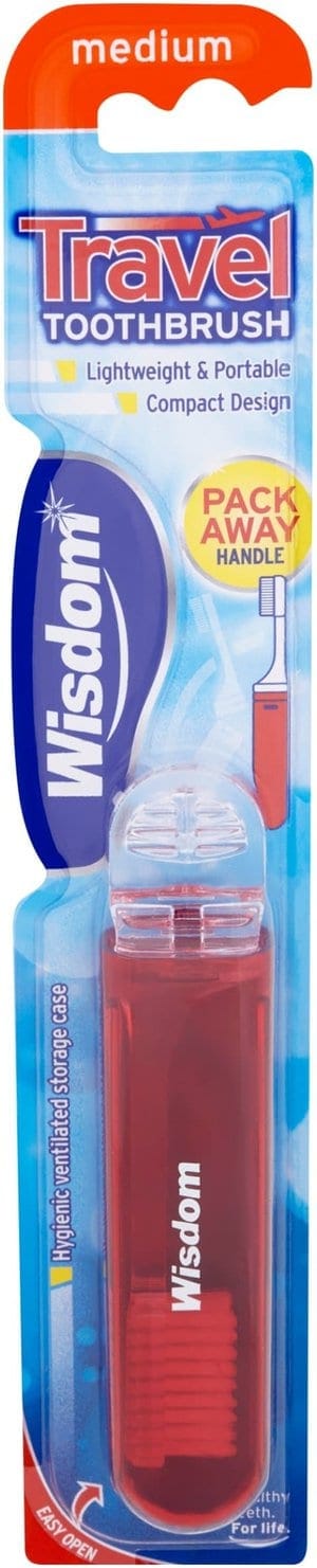 Wisdom Travel Toothbrush Medium