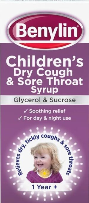 Benylin Children's Dry Cough Blackcurrant 125ml