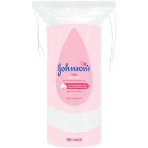 Johnson's Baby Cotton Pads 50's