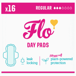 FLO Bamboo Pads with Wings, Day Pads 16's from Harrisons Direct