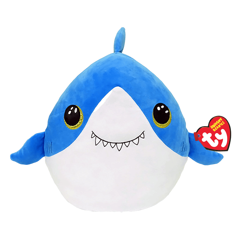 TY Squishy Beanies - Finsley Shark 10"