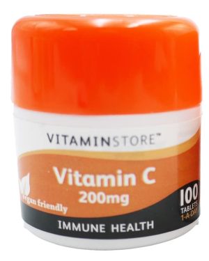 Vitamin Store Vitamin C Tablets 200mg 100's
