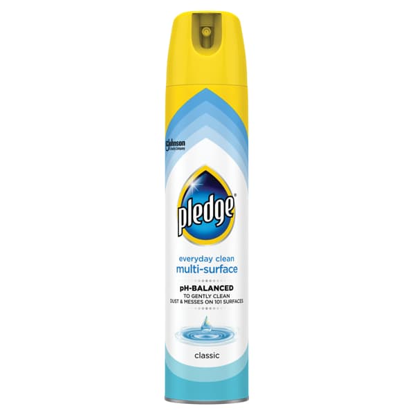 Pledge Aerosol Multi Surface Polish Classic 250ml