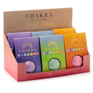 Chakra Bath Bomb in Gift Box in CDU
