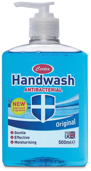 Certex Anti-Bacterial Hand Wash Original 500ml