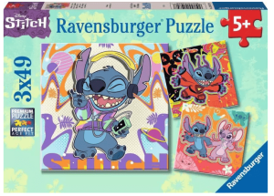 Ravensburger Disney Lilo & Stitch 3 x 49 Piece Jigsaw Puzzle