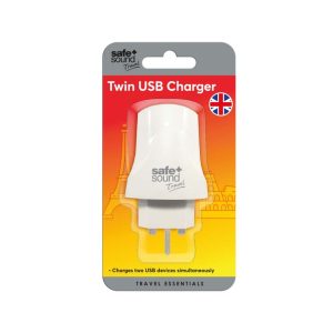 Safe & Sound UK Dual USB Charger