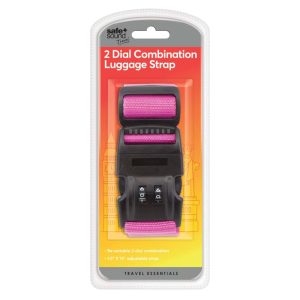 Safe & Sound Luggage Strap 2 Dial
