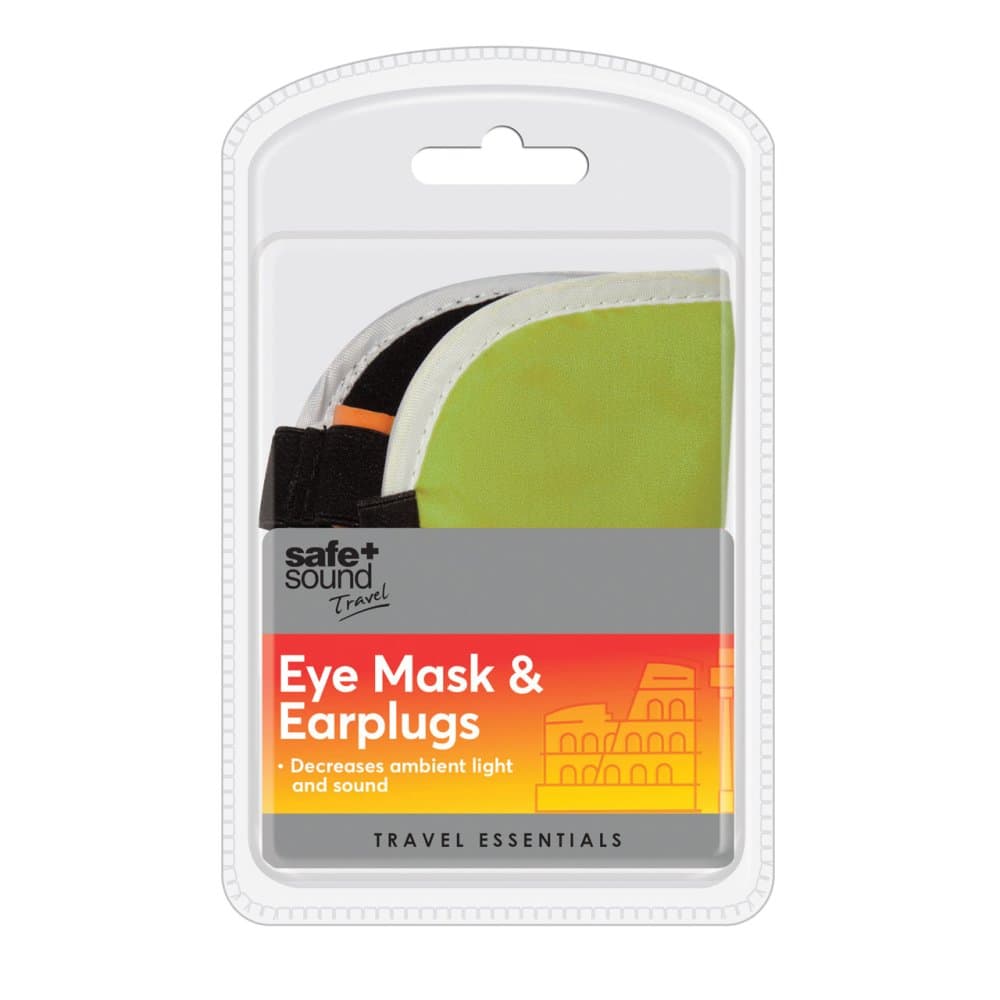 Safe & Sound Eye Mask & Ear Plugs