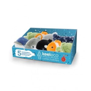 Keeleco Mini Collectable Sealife 12cm 8 Assorted CDU