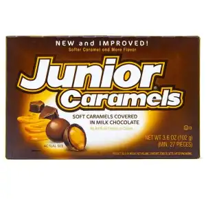 Junior Caramels Theatre Box 102g