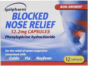 Galpharm Blocked Nose Relief Caps 12's