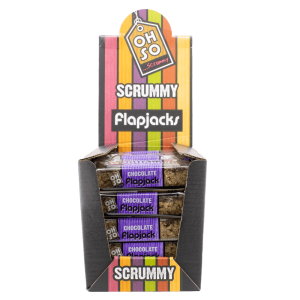 Oh So Scrummy Chocolate Topped Flapjack 110g