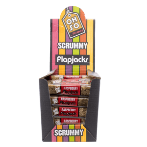 Oh So Scrummy Raspberry Flapjack 110g