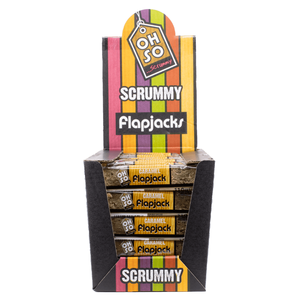 Oh So Scrummy Caramel Bake Topped Flapjack 110g