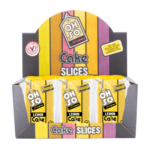 Oh So Scrummy Topped Lemon Cake Slice 75g