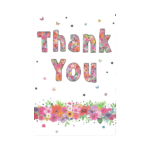 Thank You Card - Flowers from Harrisons Direct