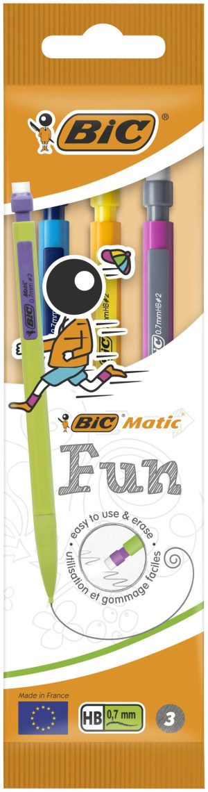 Bic Matic Fun Pencils 3's
