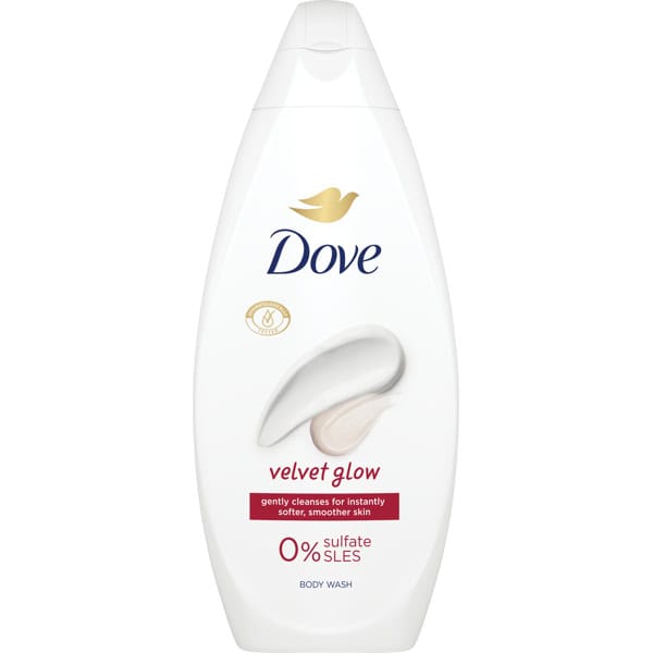 Dove Silky Velvet Body Wash 225ml