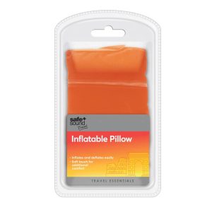 Safe & Sound Inflatable Travel Pillow