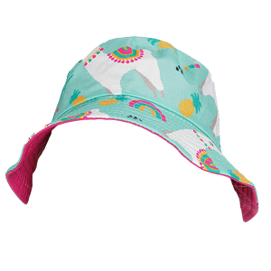 Girls Bucket Hat - Llama