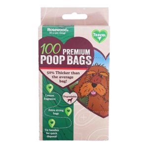 Rosewood Premium Degradable Poop Bags 100's