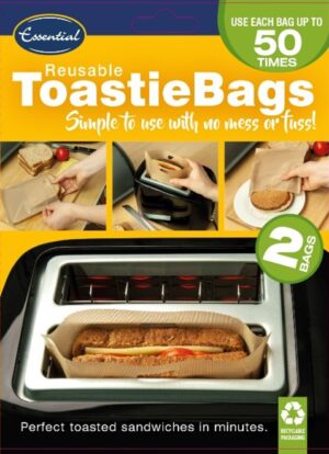 Toastie Bags Pack of 2 On Clip Strip