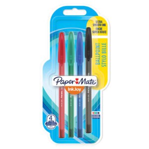 Papermate Inkjoy Blister 4 Assorted
