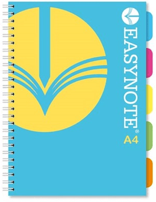 Easynote Project Book A4 Twin Wiro PP Cover 200 Pages