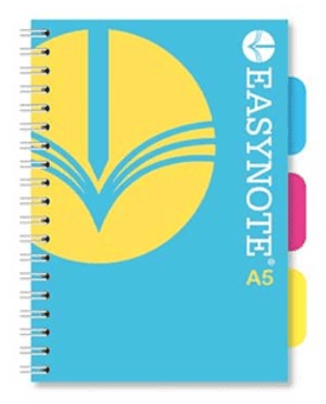 Easynote Project Book A5 Twin Wiro PP Cover 200 Pages