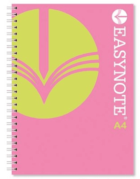Easynote Notebook A4 Twin Wiro 180 Pages