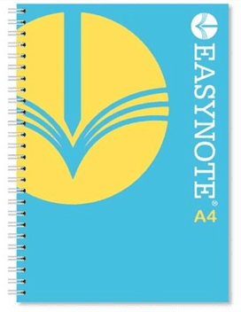 Easynote Notebook A4 Twin Wiro 180 Pages