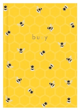 Just Stationery A4 Hardback Notebook Brights Design