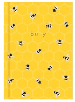 Just Stationery A5 Hardback Notebook Brights Design