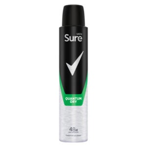Sure Quantum Dry Anti-Perspirant Deodorant For Men 200ml