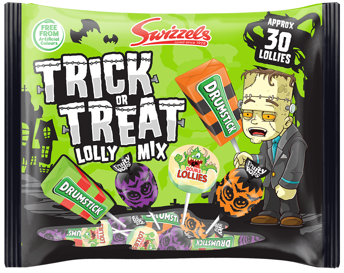 Swizzels Trick or Treat Lolly Mix 330g