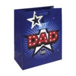 Father's Day Gift Bag Large Best Dad Ever from Harrisons Direct