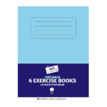 Just Stationery 6 x 48 Pages Exercise Books Feint Ruled from Harrisons Direct