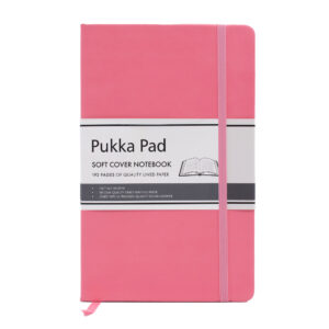 Pukka Signature Soft Cover Notebook Pink from Harrisons Direct